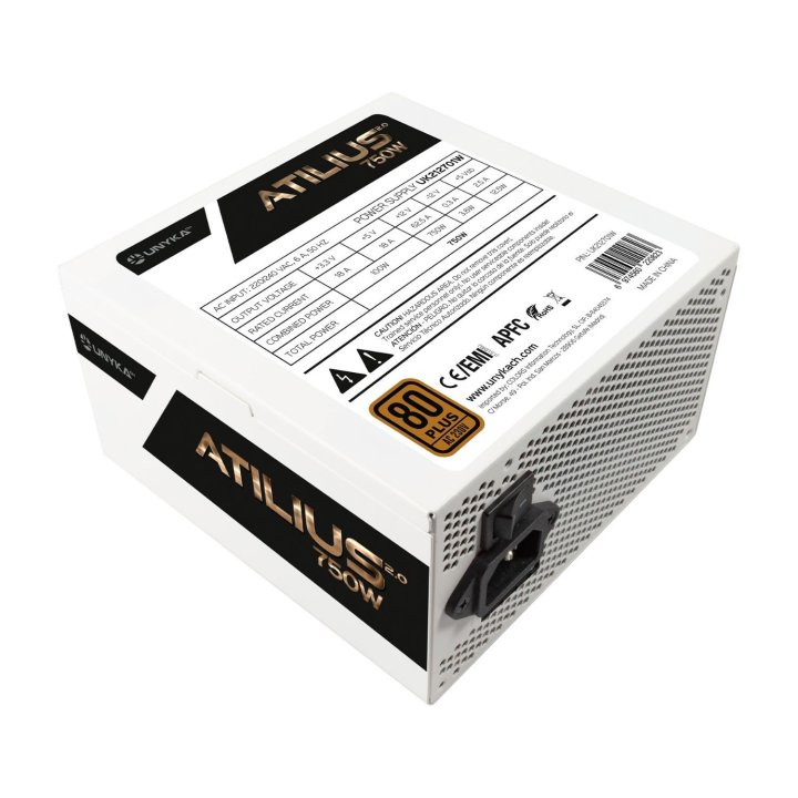 Fuente De Alimentacion Unykach 750w Gaming...