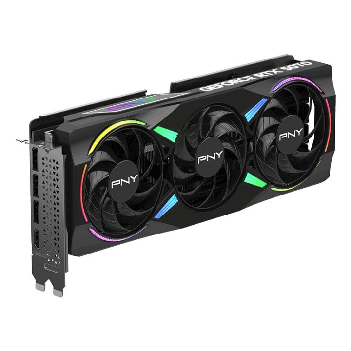 Vga Pny Geforce Rtx 5070ti Oc Argb 12gb Gddr7 3xdp 1xhdmi 2.16 Ghz Cuda 6144 192bit 250w