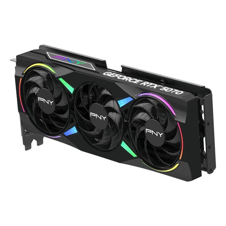 Vga Pny Geforce Rtx 5070ti Oc Argb 12gb Gddr7 3xdp 1xhdmi 2.16 Ghz Cuda 6144 192bit 250w