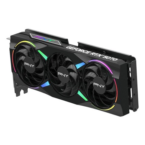 Vga Pny Geforce Rtx 5070ti Oc Argb 12gb Gddr7 3xdp 1xhdmi 2.16 Ghz Cuda 6144 192bit 250w