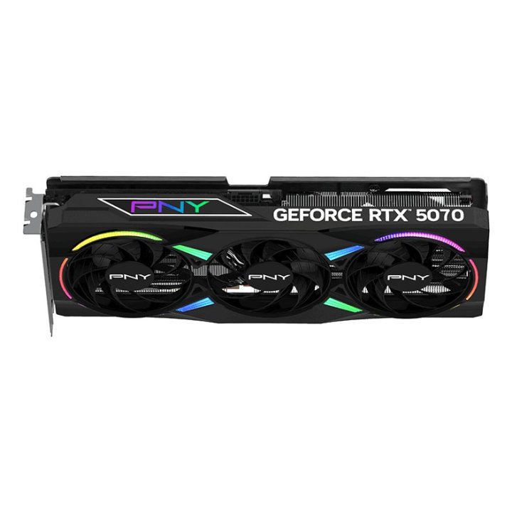 Vga Pny Geforce Rtx 5070ti Oc Argb 12gb Gddr7 3xdp 1xhdmi 2.16 Ghz Cuda 6144 192bit 250w
