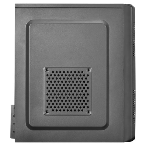 (km0) Caja Microatx Tacens Anima Acm500 Frontal Negro Diseño Alumini Pulido Usb 3.0 Y 2.0 F.a 500w Cash30