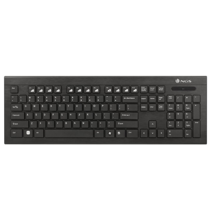 Teclado Y Mouse Ngs Wireless Dragonfly 2.4ghz Nano Usb 1200 Dpi