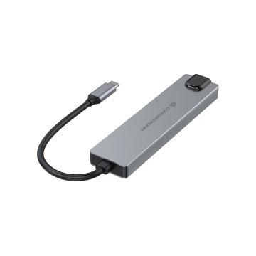 Docking Usb-c 6-in-1 Conceptronic 1xhdmi 4k 2xusb-a  3.1 1xusb-c 2xusb-c Pd140w 1xrj45 Giga 2