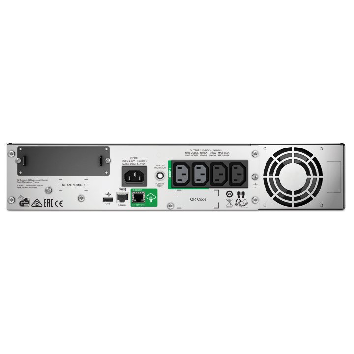 Sai Apc Smt1000rmi2uc Smart Ups 1500va 1000w 230v 4xiec Rm 2u Formato Rack Smartconnect
