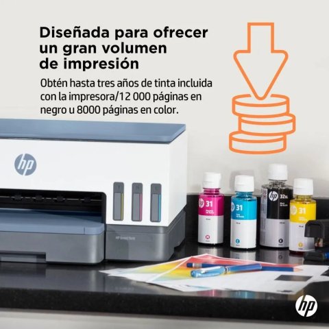 Multifuncion Hp Smart Tank 7006 15/9ppm Wifi /...