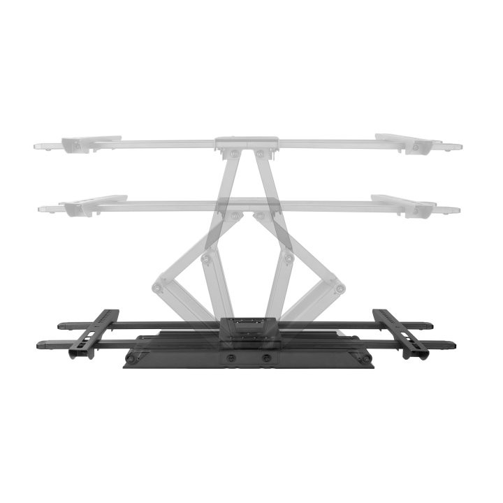 (km0) Soporte De Pared Orientable Equip Para Pantalla De 37"- 80" Doble Brazo Inclinable Y Giratoria Max. Vesa 600x400 Hasta 