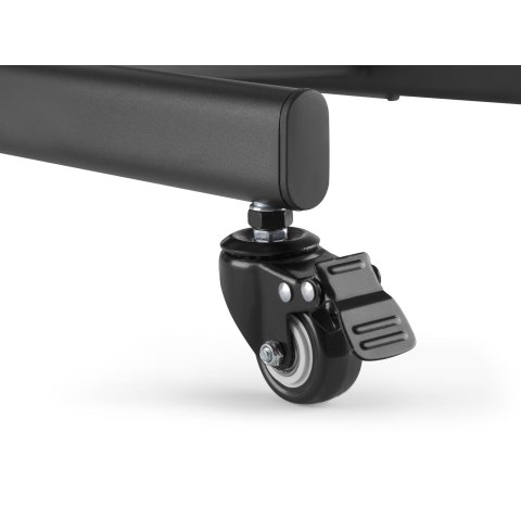(km0) Soporte De Suelo Con Ruedas Equip Para Pantalla De 32" - 55" Fijo Max. Vesa 400x400 Hasta 35kgcash30