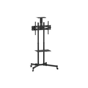 (km0) Soporte De Suelo Con Ruedas Equip Para Pantalla De 37" - 70" Fijo Max. Vesa 600x400 Hasta 50kgcash30
