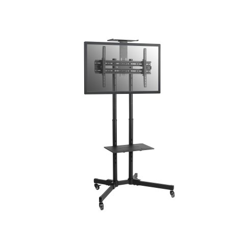 (km0) Soporte De Suelo Con Ruedas Equip Para Pantalla De 37" - 70" Fijo Max. Vesa 600x400 Hasta 50kgcash30