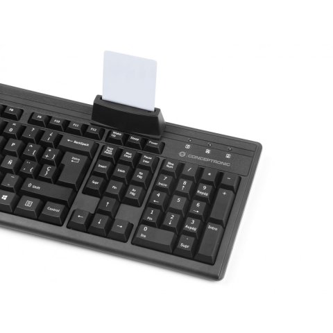 Teclado Conceptronic Con Lector Dnie Compatible...
