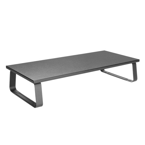 (km0) Stand De Sobremesa Para 1 Pantallas Equip Elevador Color Negro 650880 Cash30