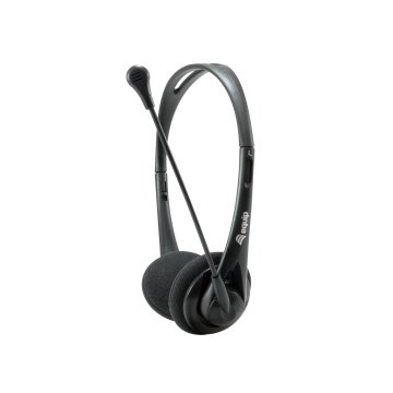 (km0) Headset Equip Life Conexion 1 O 2 Jack 3.5mm Microfono Flexible Ctrl Volumen Y Mute Cash30
