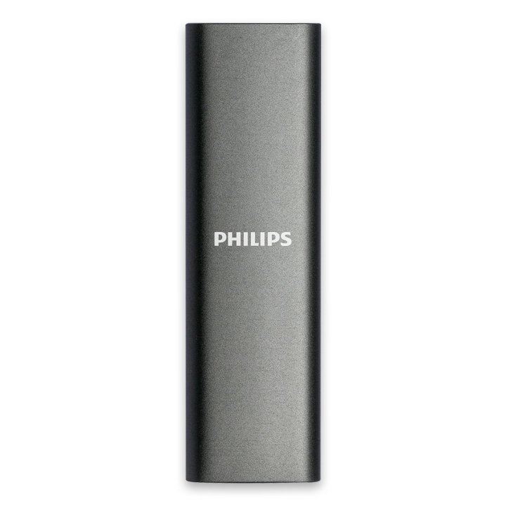 Disco M.2 Externo Philips 1tb Usb-c usb3.0 540mb Ultra Slim Gris