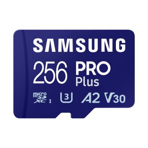 Memoria Sd Micro 256gb Samsung Sdxc Pro Plus Clase V30 Con Adaptador A Sd Mb-md256sa eu