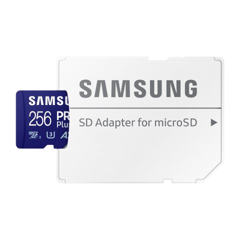 Memoria Sd Micro 256gb Samsung Sdxc Pro Plus Clase V30 Con Adaptador A Sd Mb-md256sa eu