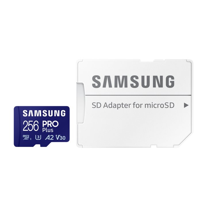 Memoria Sd Micro 256gb Samsung Sdxc Pro Plus Clase V30 Con Adaptador A Sd Mb-md256sa eu