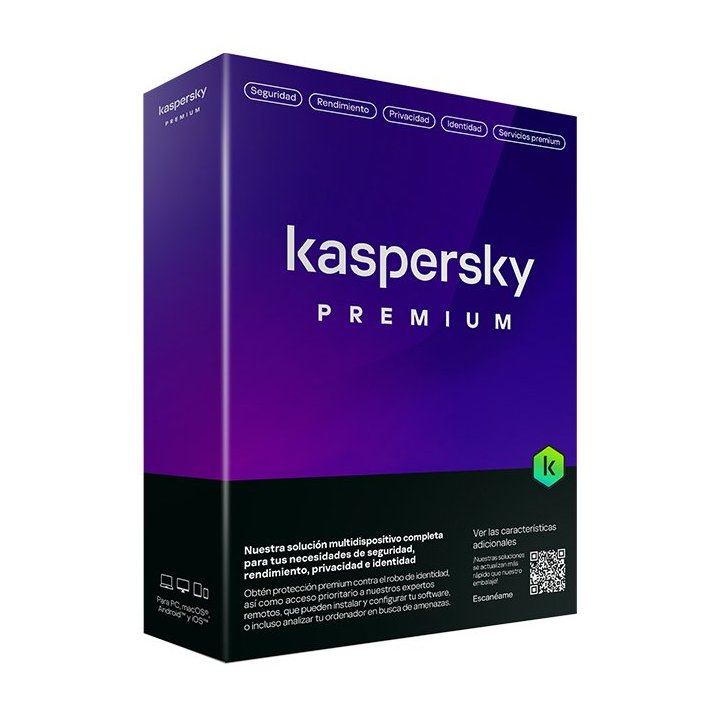 Kaspersky Antivirus Premium 10 Dispositivos 1 Año Box