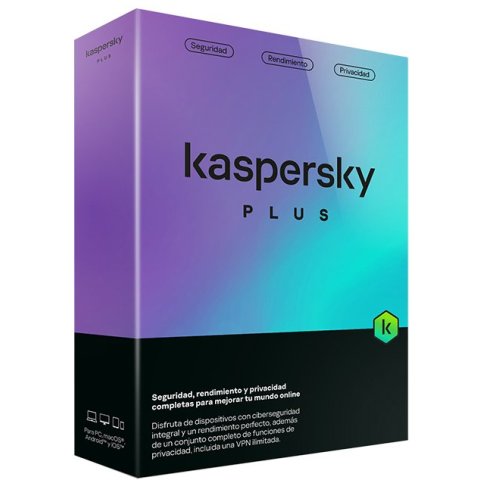 Kaspersky Antivirus Plus 5 Dispositivos 1 Año Box