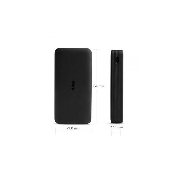 Powerbank Xiaomi Redmi 18w 20000mah Color Negro