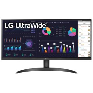 Monitor 29" Hdmi Lg 29wq60a-b Profesional Wfhd 21 9 2560x1080  100hz 5ms Ips 178º 178º Color Negro