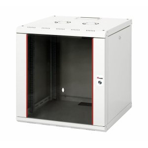 Armario Mural 19" Equip 12u 600 X 600 X 640 Color Blanco Puerta De Cristal Templado