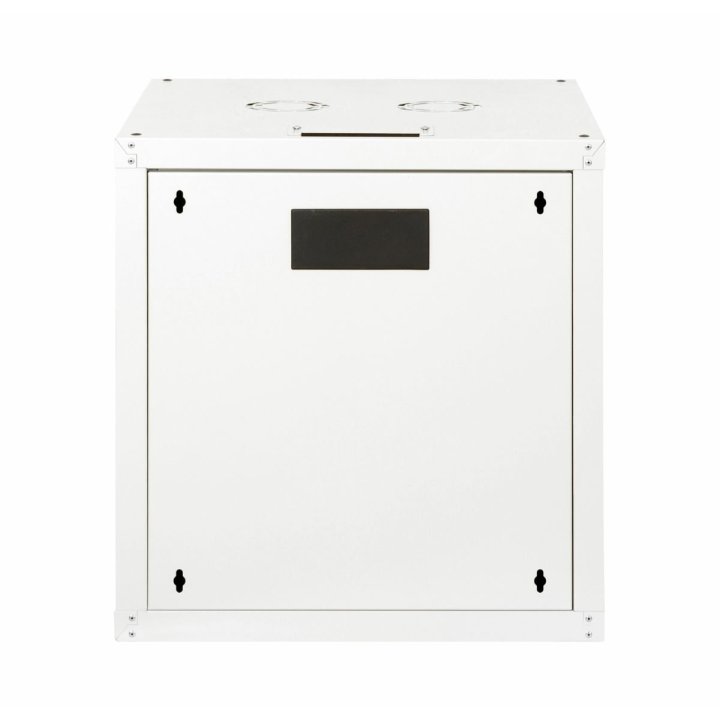 Armario Mural 19" Equip 12u 600 X 600 X 640 Color Blanco Puerta De Cristal Templado