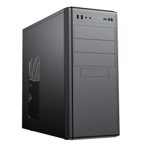 (km0) Caja Atx Semitorre Unykach Atx Uk 8016 Evo 85% Color Negro Con Fuente Eficiente 85% De 300w Cash30