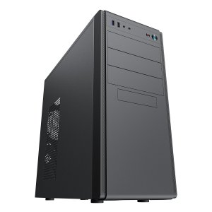 (km0) Caja Atx Semitorre Unykach Atx Uk 8016 Evo 85% Color Negro Con Fuente Eficiente 85% De 300w Cash30 2