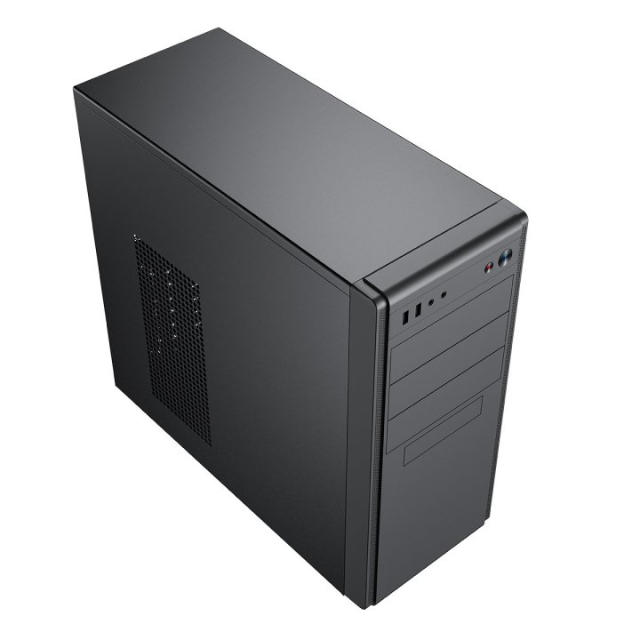 (km0) Caja Atx Semitorre Unykach Atx Uk 8016 Evo 85% Color Negro Con Fuente Eficiente 85% De 300w Cash30