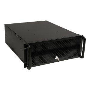 (km0) Caja Rack 19" 4u Unykach Uk4129 Frontal De Rejilla Con Llave Filtro Antipolvo Cash30 2
