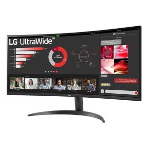 (km0) Monitor 34" Curvo Dp Hdmi Lg Ultrawide 34wr50qk-b Wqhd 3440x1440 Vesa 100x100 Cash30 2