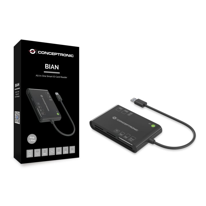 Lector Externo De Dnie Econceptronic Lector Usb2.0 Dnie 3.0 E Y (eid) Y Lector Tarjetas N