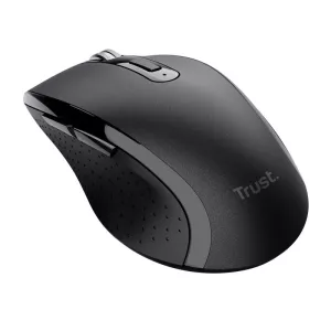 Mouse Trust Wireless Yvi+ Negro Silent Click 1600dpi Ajustable 6 Botones 2