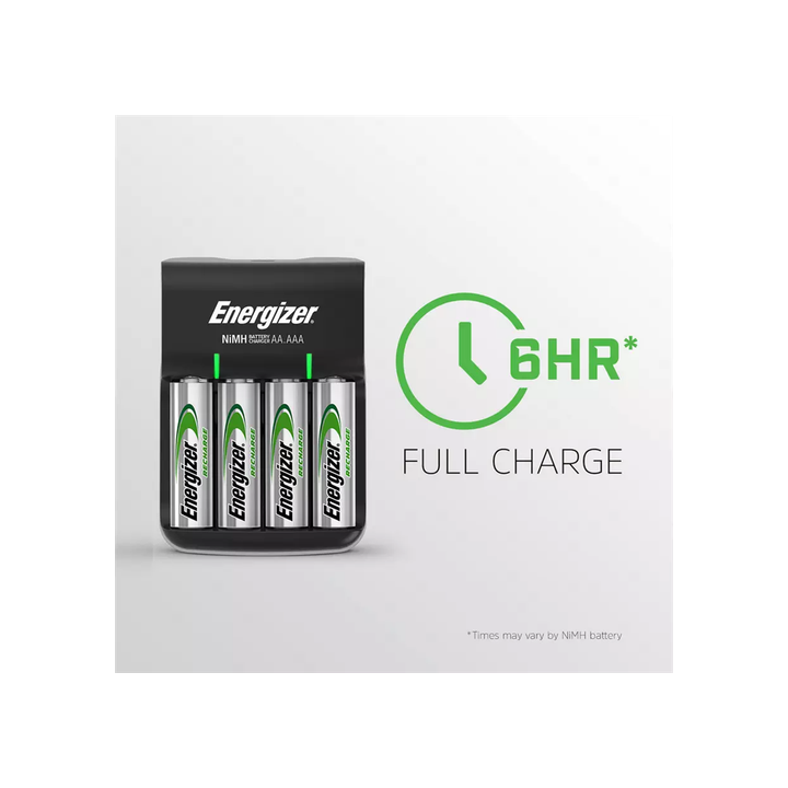 Cargador Pilas Recargable Energizer Power Plus...