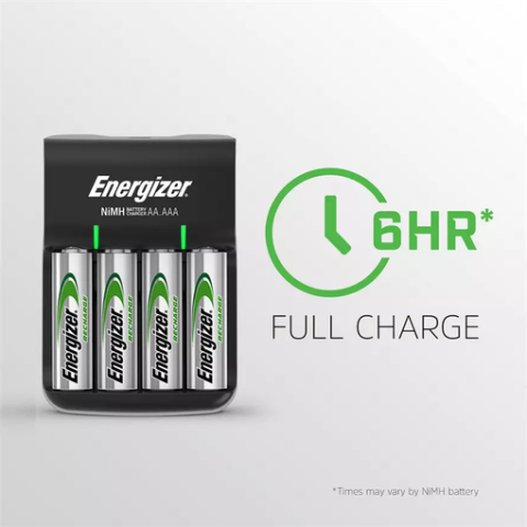 Cargador Pilas Recargable Energizer Power Plus...