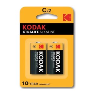 Pilas Lr14 Kodak Alcalina Xtralife C 2 Unidades (ecotasas...
