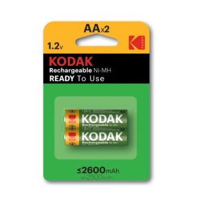 Pilas Aa Kodak Recargable 30955080 Nimh Lr6 2600mah Pack...