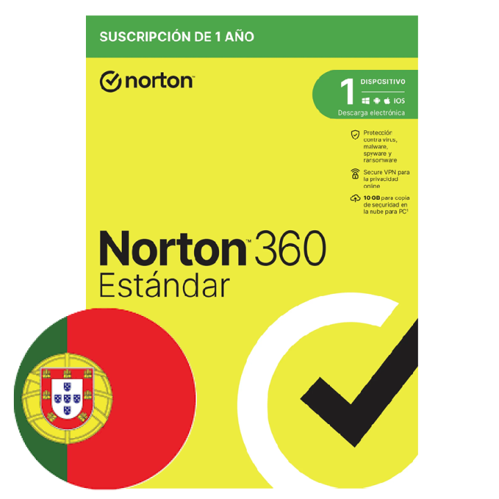 Norton 360 Standard 10gb Portugues 1 User 1...