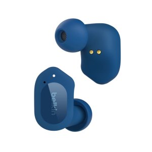 Headset Intrauditivo Bluetooth Belkin Auc005btbl True Wireless Soundform Play Azul Blue
