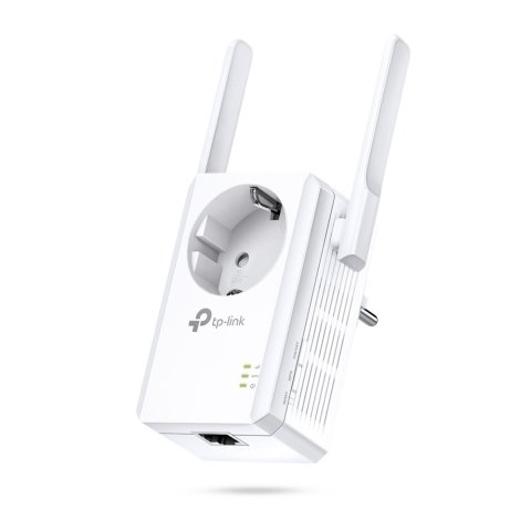 Range Extender Wifi Tp-link Wa860re De Pared 300mb Passthrough 1pto Lan Wps 2 Antenas Fijas