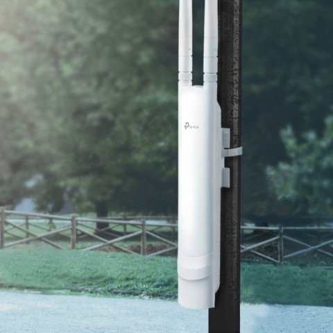 Punto De Acceso Wifi Tp-link Eap113-outdoor Exterior 300n Proteccion Ip65 Soporte Poe Pasivo De 48v