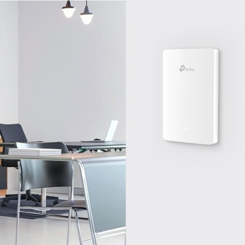 Punto De Acceso Interior Wifi 6 Tp-link Eap615-wall De Pared Ax1800 574mbps Simultaneos 2.4ghz Y 1201mbps En 5ghz 4p Giga