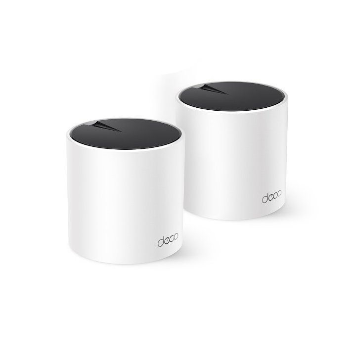 Punto De Acceso Interior Mesh Wifi 6 Tp-link Deco X55 Pack 2u Ax3000 2x2 ht160 2402mbps + 2x2 574mbps 2 Antenas 3p Giga