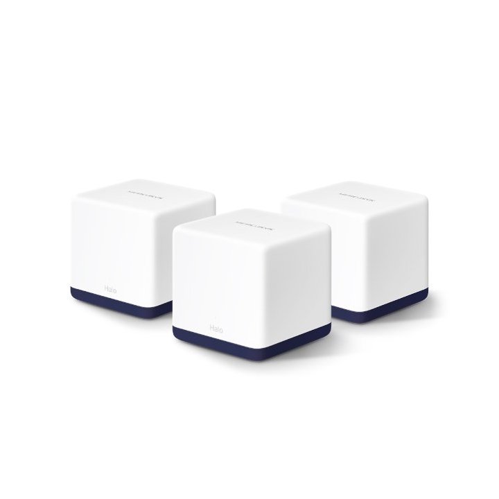 Punto De Acceso Interior Mesh Wifi 5 Mercusys Halo H50g (3-pack) Kit De Tres Puntos De Acceso Interior Mesh Con Red Wifi Ac19