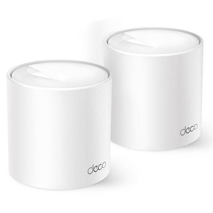 Punto De Acceso Interior Mesh Wifi 6 Tp-link Deco X10 Pack 2u Ax1500 1201mbps En 5ghz + 300mbps En 2.4ghz 4 Antenas 2p Giga