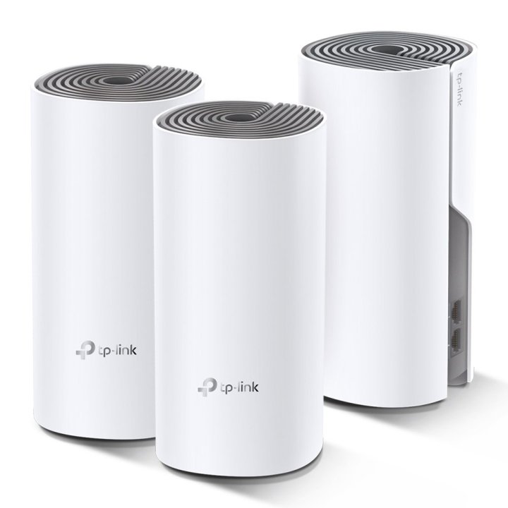 Punto De Acceso Interior Mesh Wifi 5 Tp-link Deco E4 Mesh Ac1200 3uds Cpu Qualcomm 2p Eth 2ant Internas Config Asistida