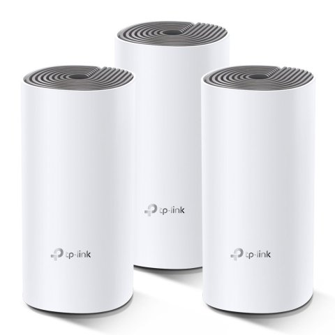 Punto De Acceso Interior Mesh Wifi 5 Tp-link Deco E4 Mesh Ac1200 3uds Cpu Qualcomm 2p Eth 2ant Internas Config Asistida