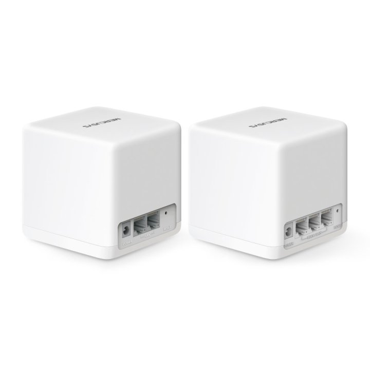 Punto De Acceso Interior Mesh Wifi 6 Mercusys Halo H60x (2-pack) Kit De Dos Puntos De Acceso Interior Mesh Ax1500 Doble Banda