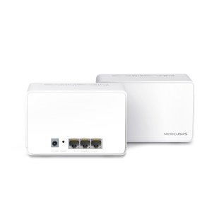Punto De Acceso Interior Mesh Wifi 6 Mercusys Halo H80x (2-pack) Kit De Dos Puntos De Acceso Interior Mesh Ax3000 Doble Banda 2